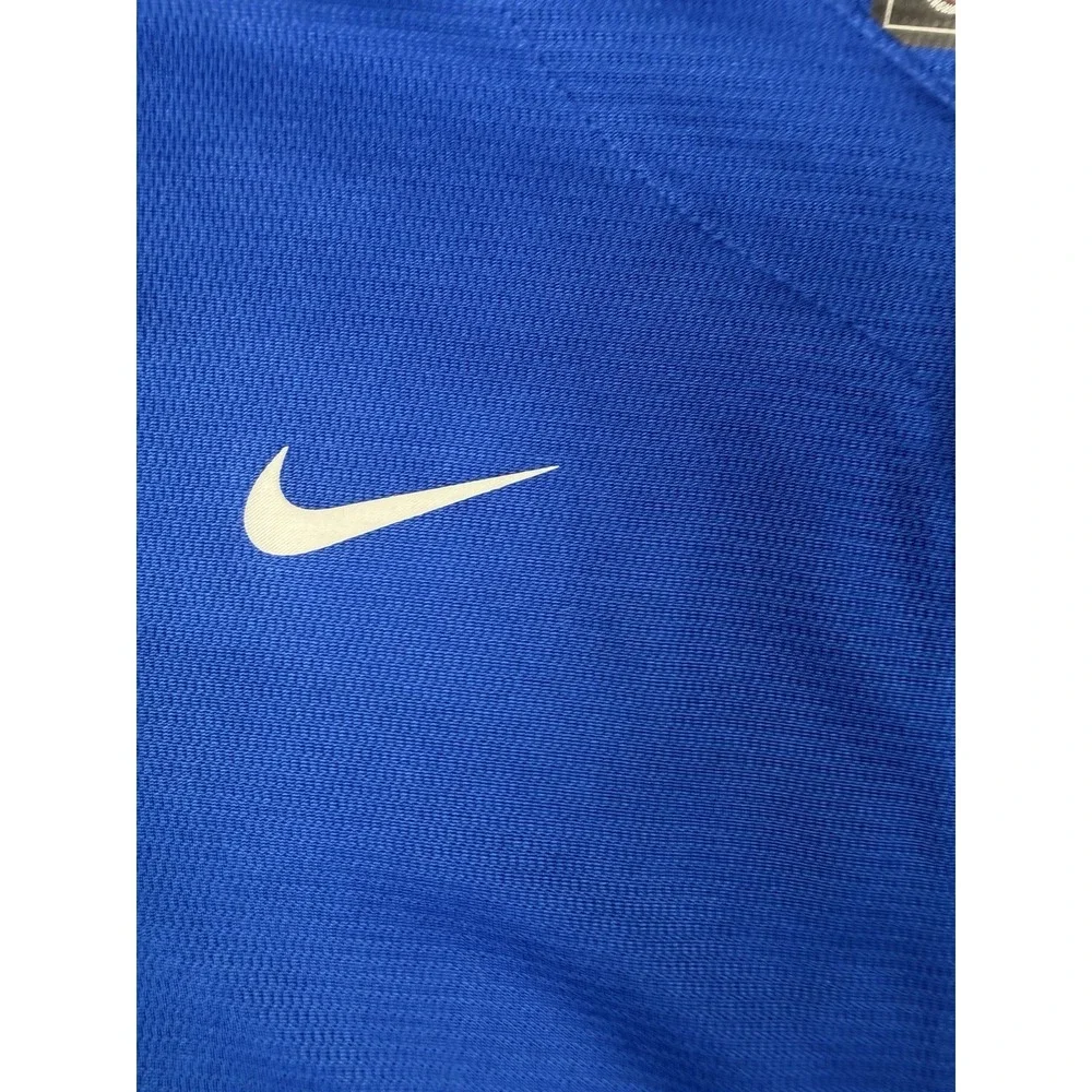 Nike Chicago Cubs Javier Baez #9 Youth M Blue MLB Baseball Jersey #1148